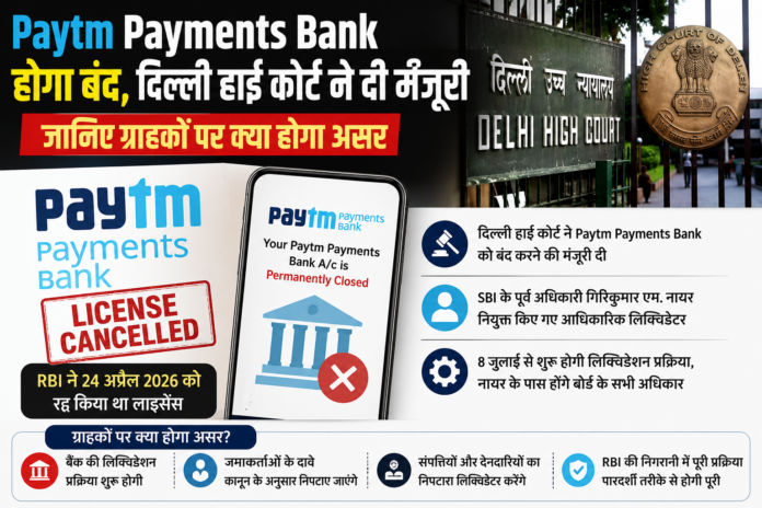 Paytm Payments Bank होगा बंद, दिल्ली हाई कोर्ट ने दी मंजूरी; जानिए ग्राहकों पर क्या होगा असर