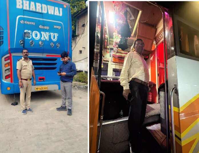 कानपुर में ऑपरेशन कवच 3.0 का बड़ा एक्शन, 65 बसों के चालान, 10 बसें सीज कानपुर में ऑपरेशन कवच 3.0 का बड़ा एक्शन, 65 बसों के चालान, 10 बसें सीज